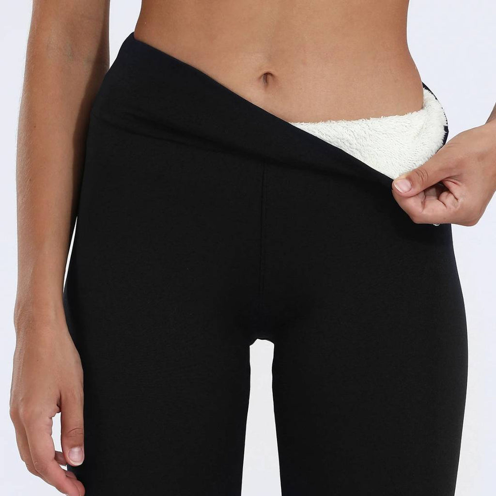 Fleece Lined High Waisted Thermal Leggings
