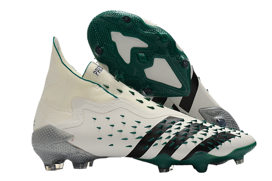Predator Freak+ FG EQT Demonskin White Sub Green – High-performance Soccer Cleats