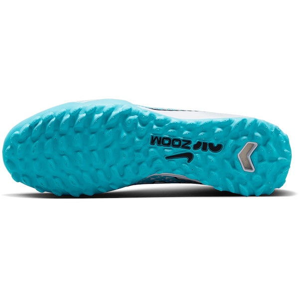 Nike Superfly 9 Academy Turf Soccer Shoes (White/Baltic Blue)