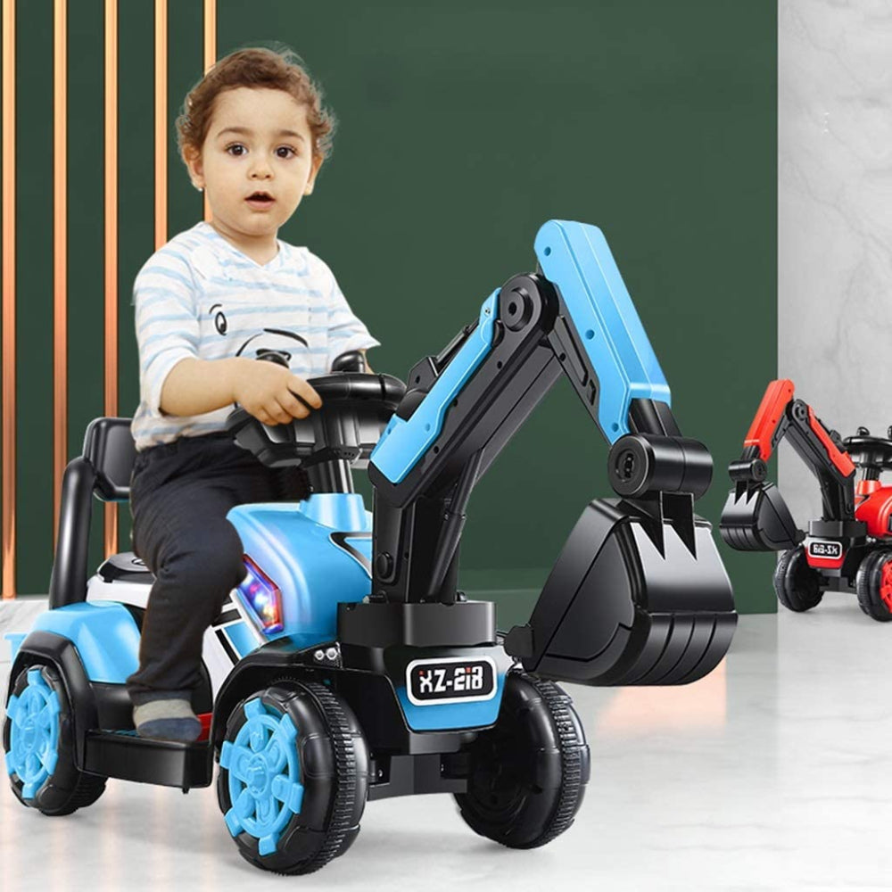 Electric Ride On Excavator Toy Christmas Gift