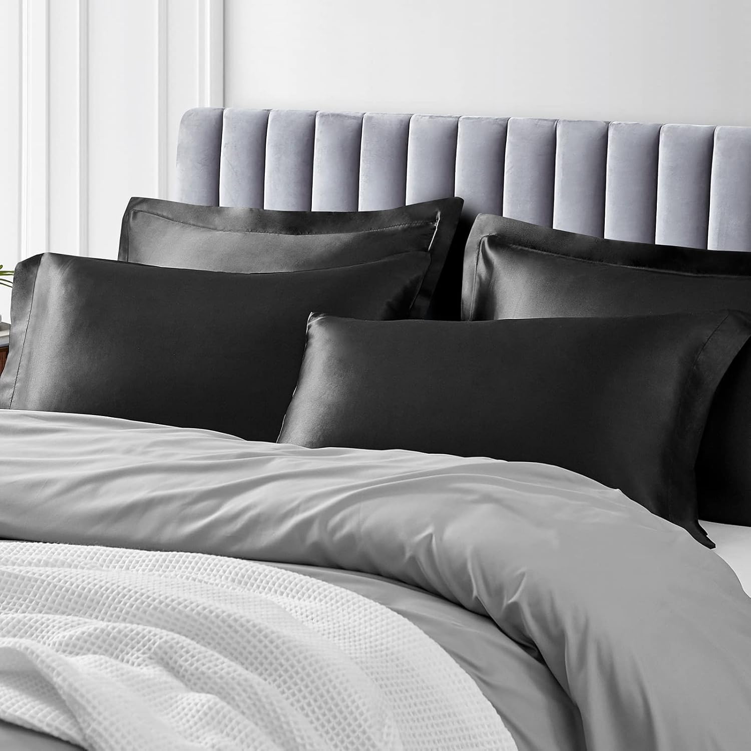 Satin Pillowcases Silky Soft Skin-Friendly Set