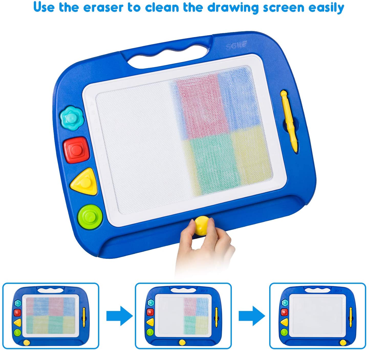 Magnetic Drawing Board for Kids Creative Fun