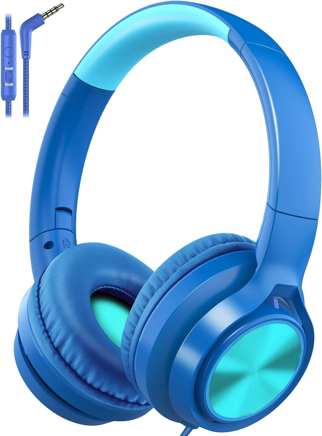 Headphones Kids Adjustable Foldable Volume-Limited