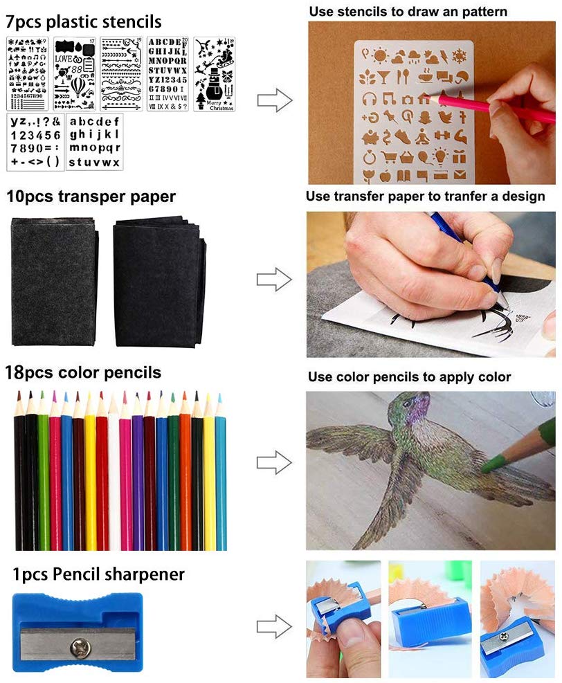 Wood Burning Kit Adjustable Temperature Soldering Set