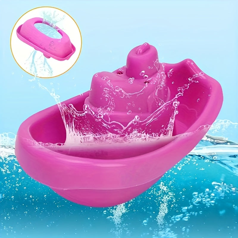 Plastic Bath Toy Boats for Toddlers