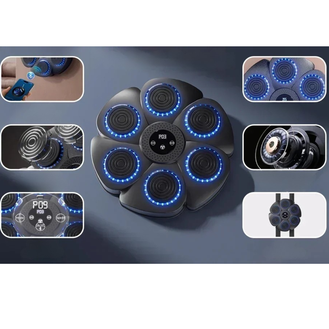 Home Boxing Wall Trainer with Bluetooth Music