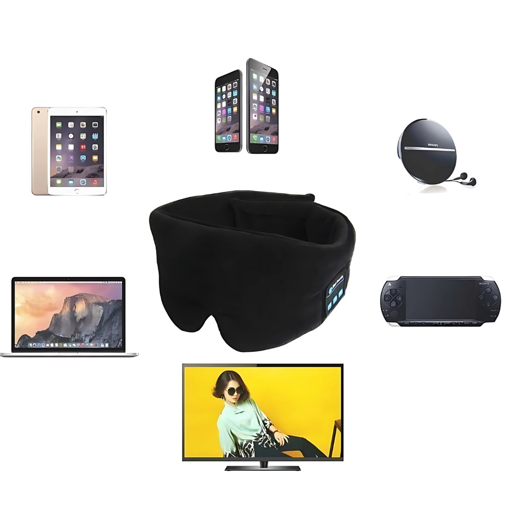 Sleep Headphones Bluetooth Soft Eye Mask