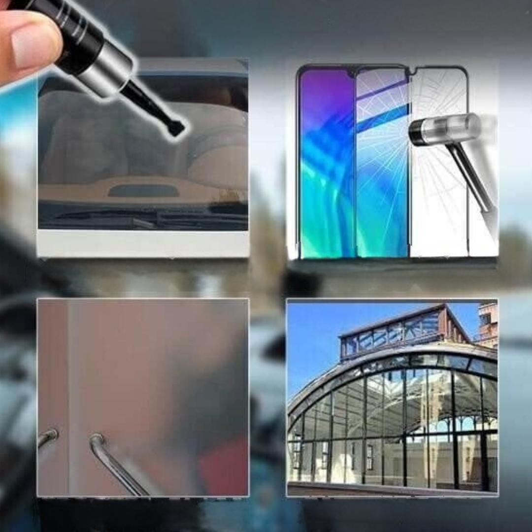 Glass Repair Kit for Windscreen Cracks