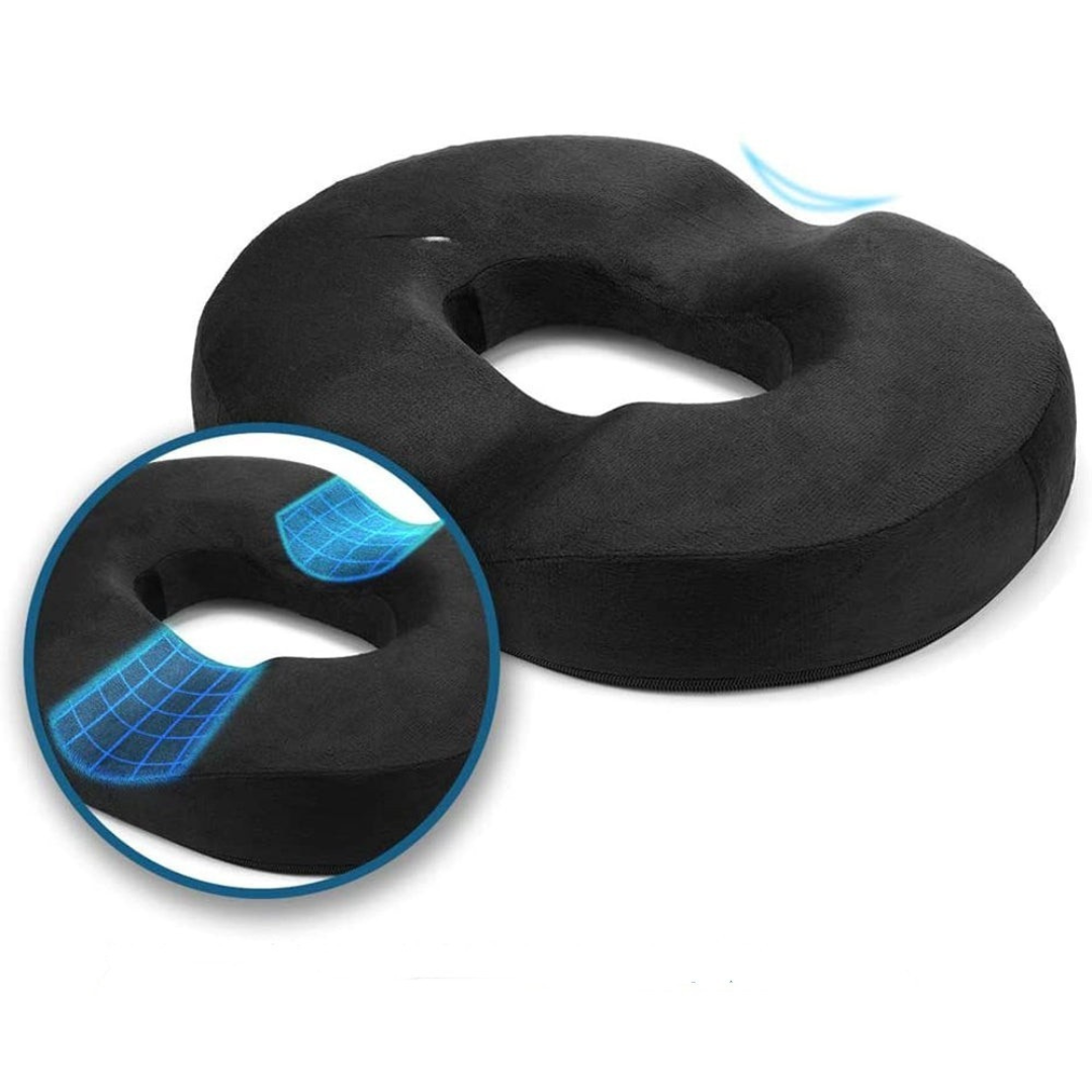 Memory Foam Orthopedic Donut Seat Cushion
