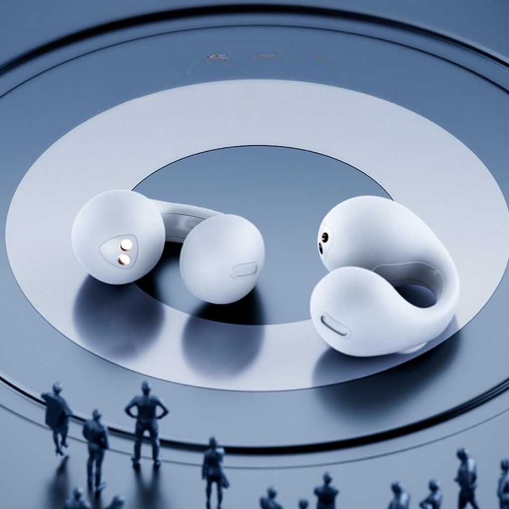 Wireless Earbuds with Secure Fit and Case