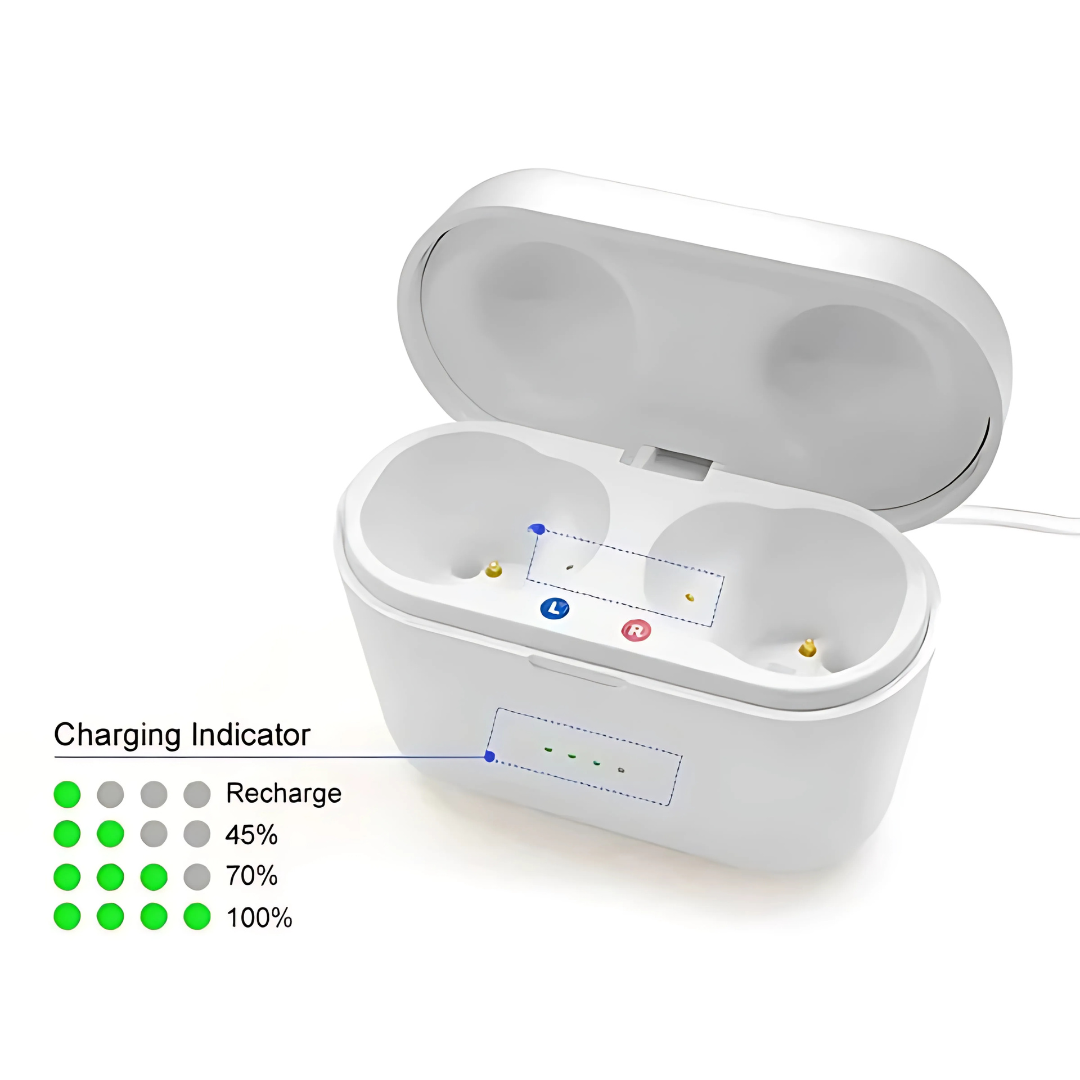 Invisible Button Battery Hearing Aids with Clear Sound