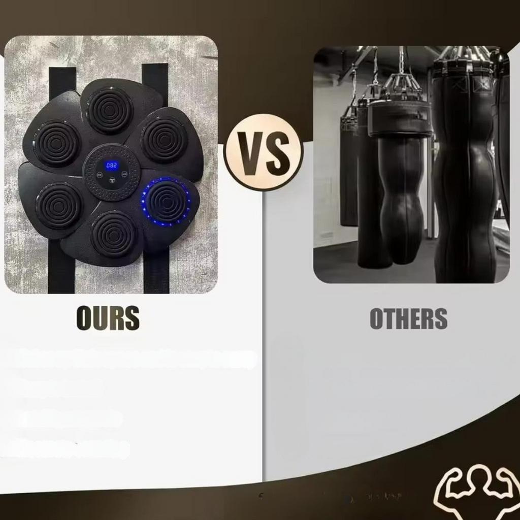 Home Boxing Wall Trainer with Bluetooth Music