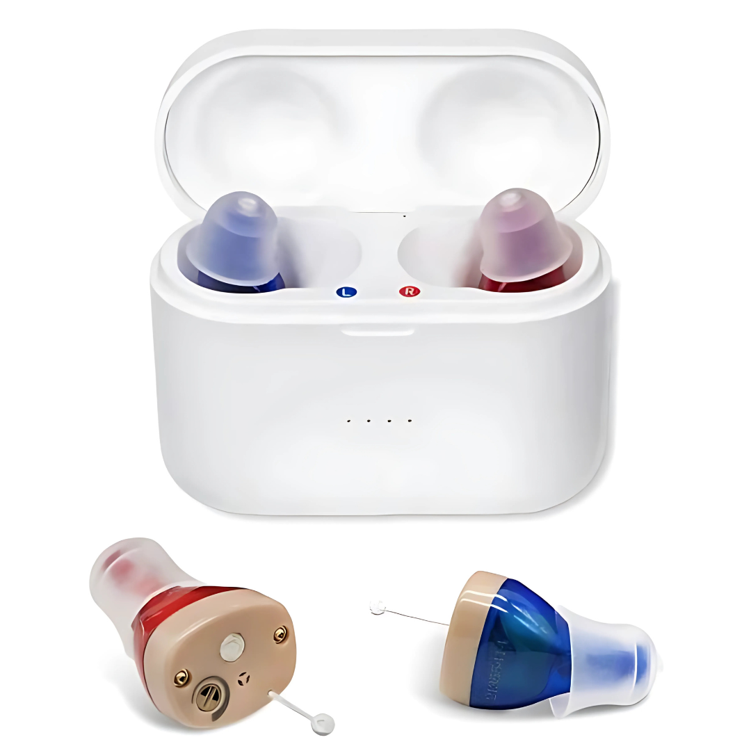 Invisible Button Battery Hearing Aids with Clear Sound