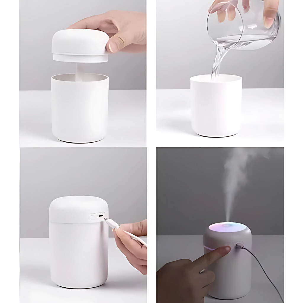Air Purifier Cool Mist Aroma Humidifier
