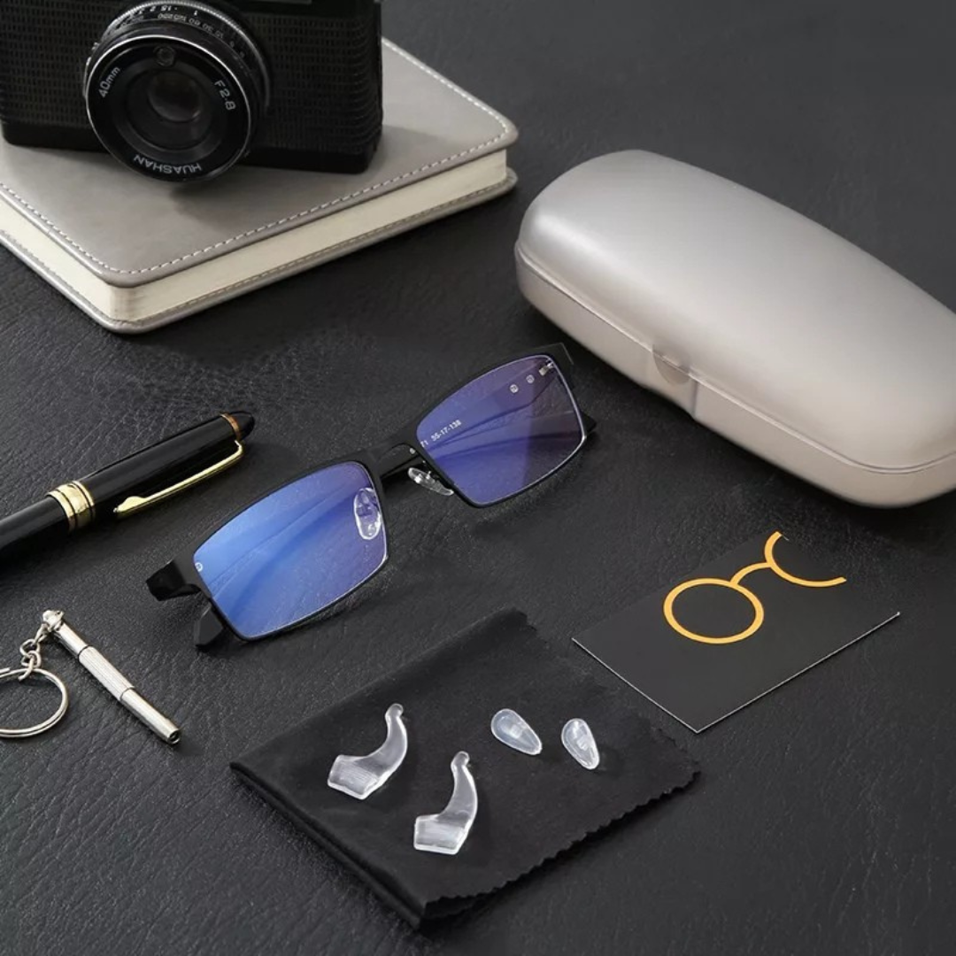 Blue Light Glasses with Lightweight Metal Frame