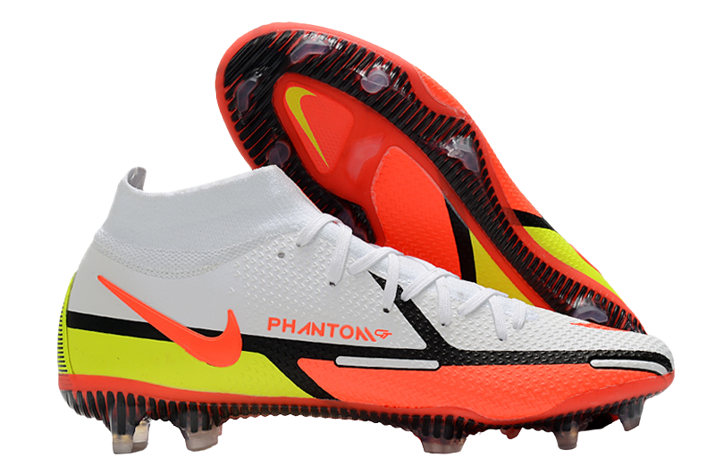 Nike Phantom GT II Elite DF FG Blanc Carmin Volt – Engineered for Precision and Speed