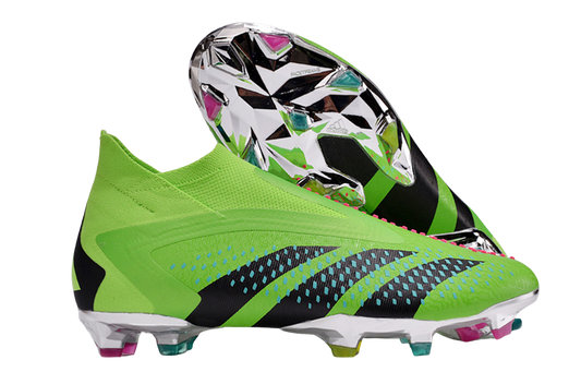 Adidas Predator Accuracy+ FG – Green/Blue/Black Soccer Cleats for Elite Performance