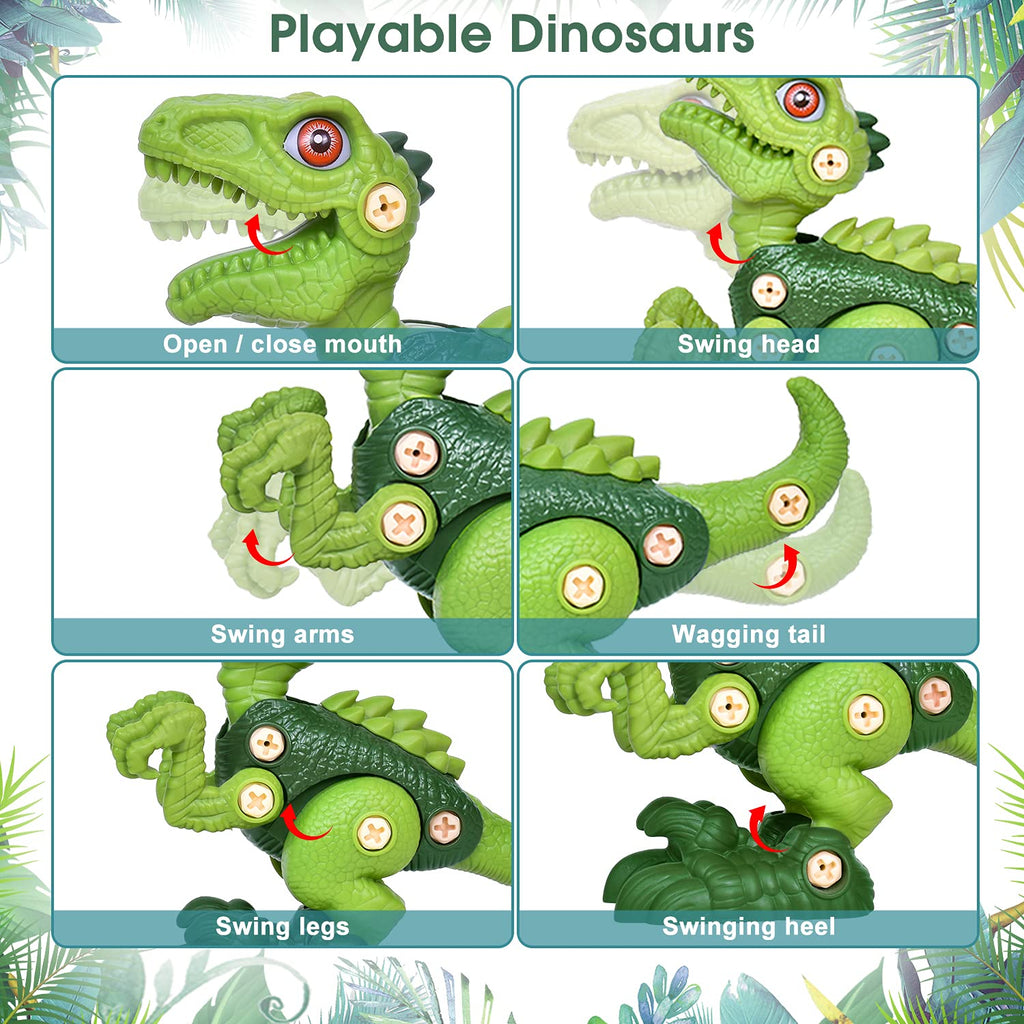 Dinosaur Toy Construction Set for Kids