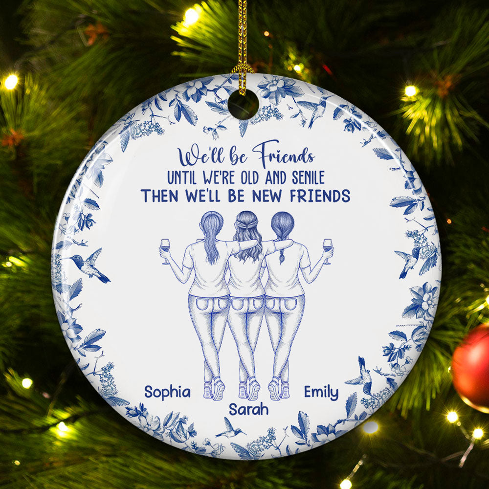 From Now Until Always - Personalized Custom Ceramic Ornament
