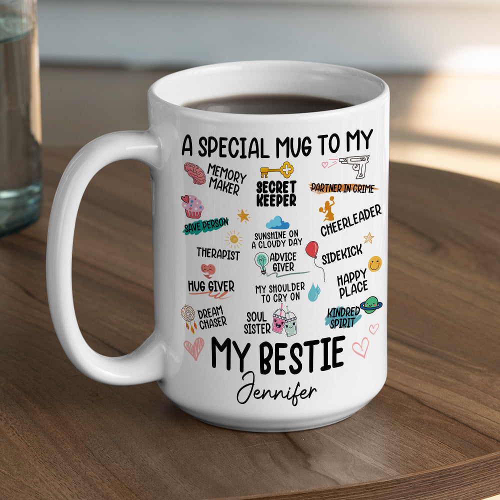 A Special Mug To My Love - Personalized Custom Coffee Mug