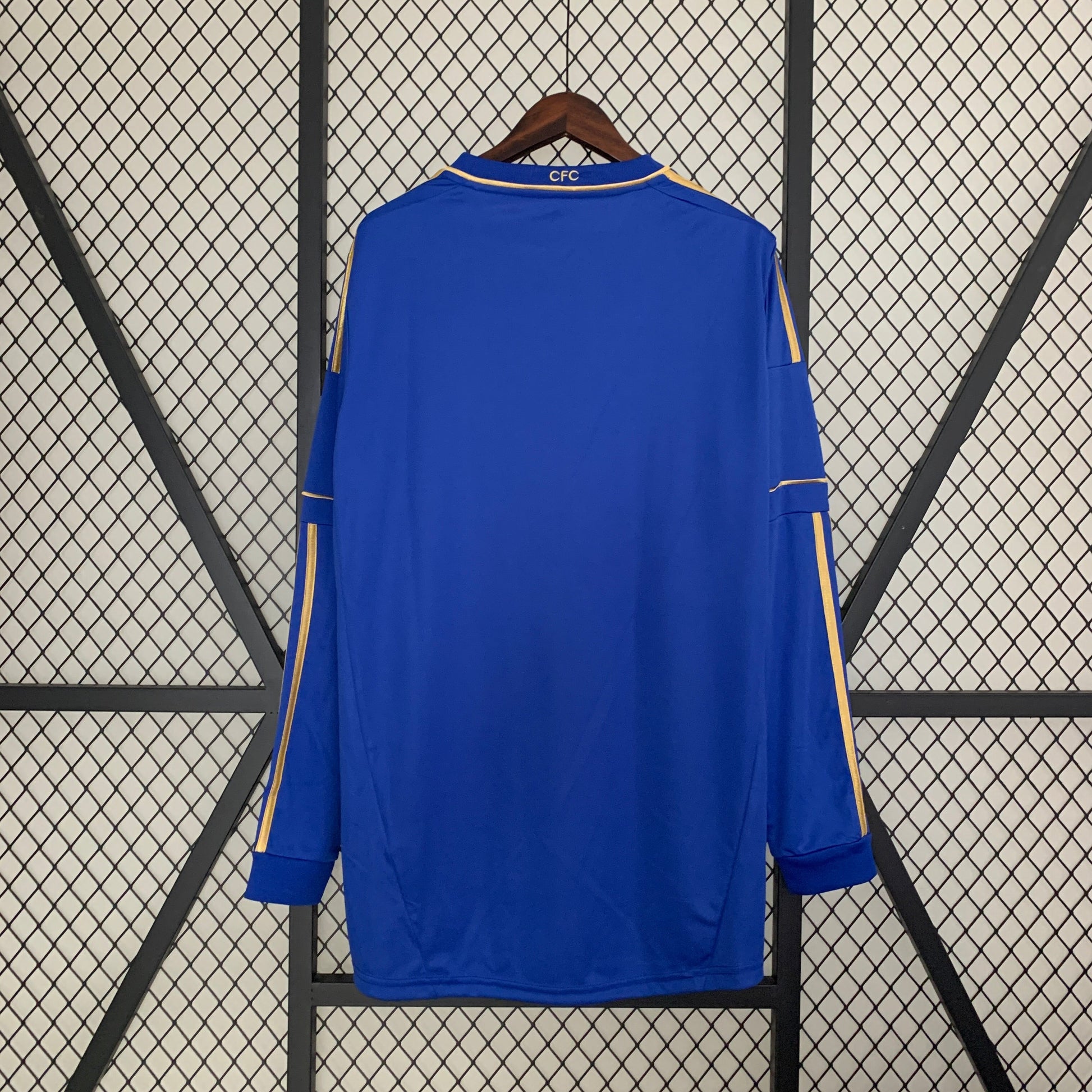 Chelsea 2012-2013 Home Jersey Long Sleeved - Back Design with Classic Blue Color