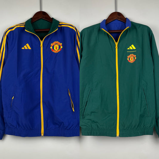 23/24 Manchester United Reversible Trench Coat