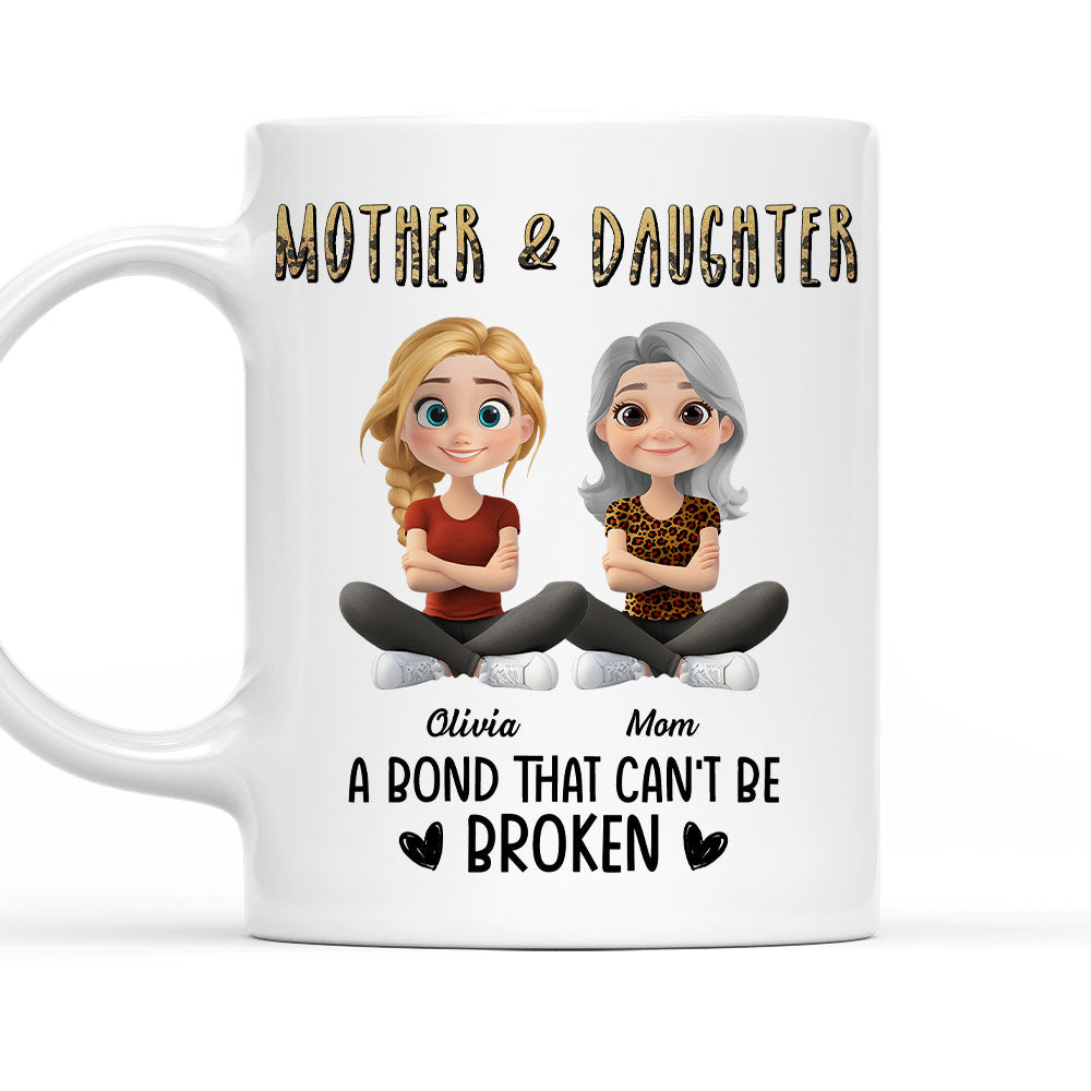 A Bond That Can't Be Broken Cartoon - Personalized Custom Coffee Mug