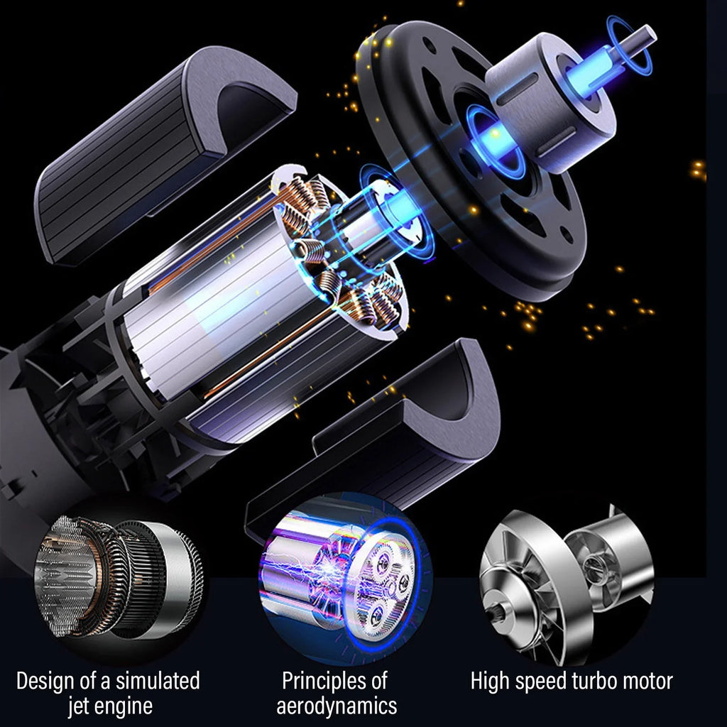 Hair Dryer Brush | High-Speed Quiet Styler for Home