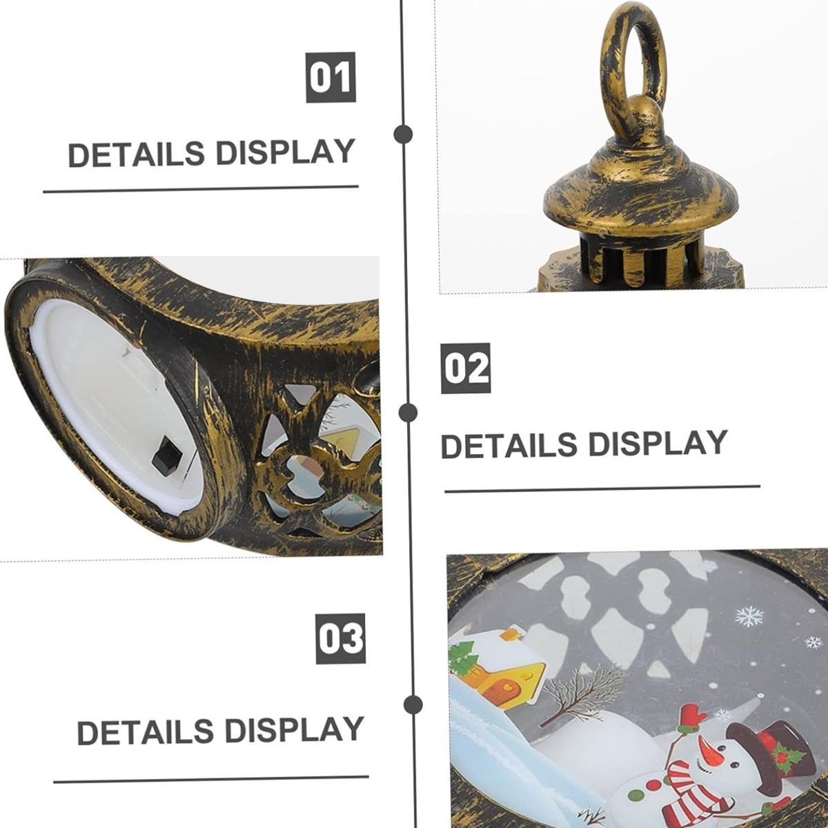 Always With You - Personalized Custom 3D Effect Christmas Lantern