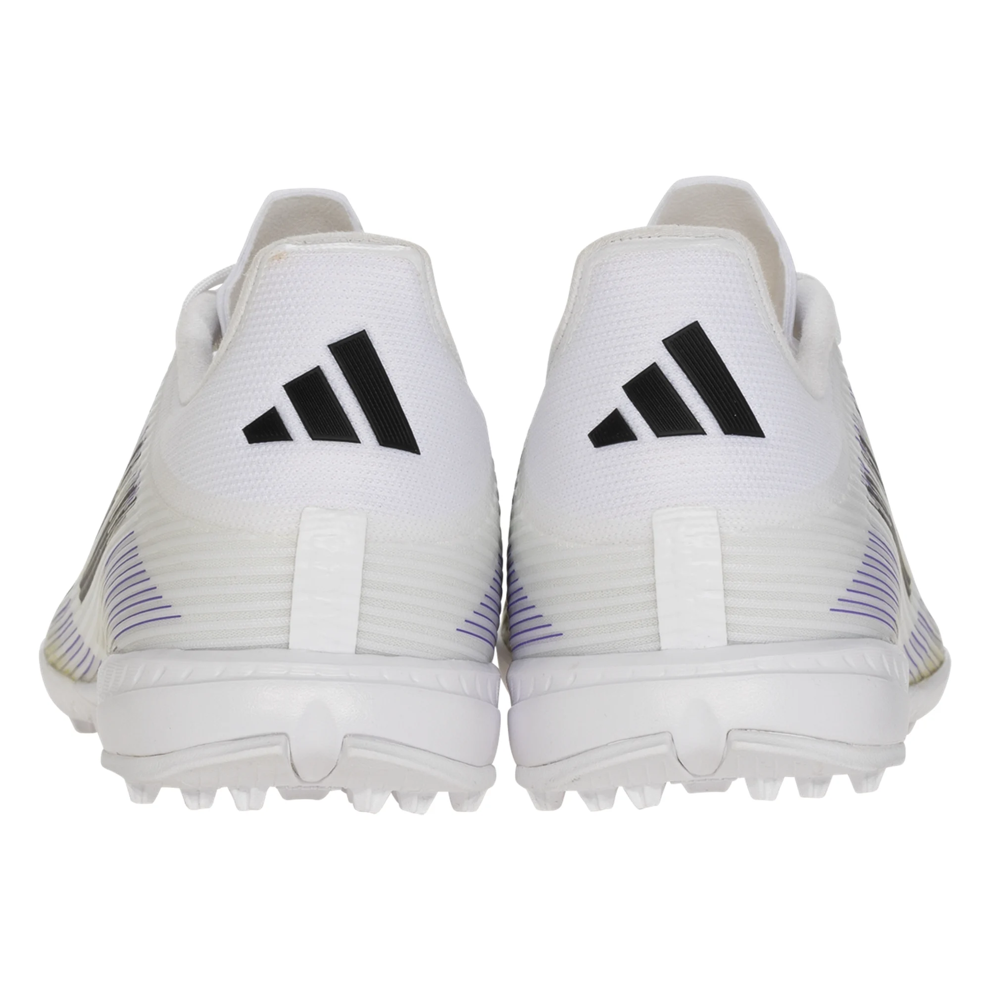 adidas F50 League Turf Soccer Shoes (White/Black/Metallic Gold)