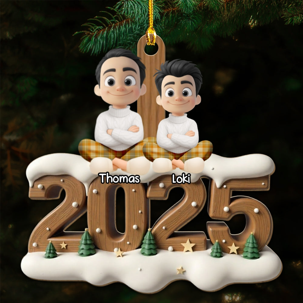 As A Cat Parent Now Onwards - Personalized Custom 3D Effect Wood Ornament