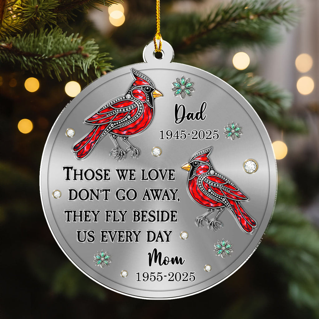 Always Remembered - Personalized Custom Acrylic Ornament