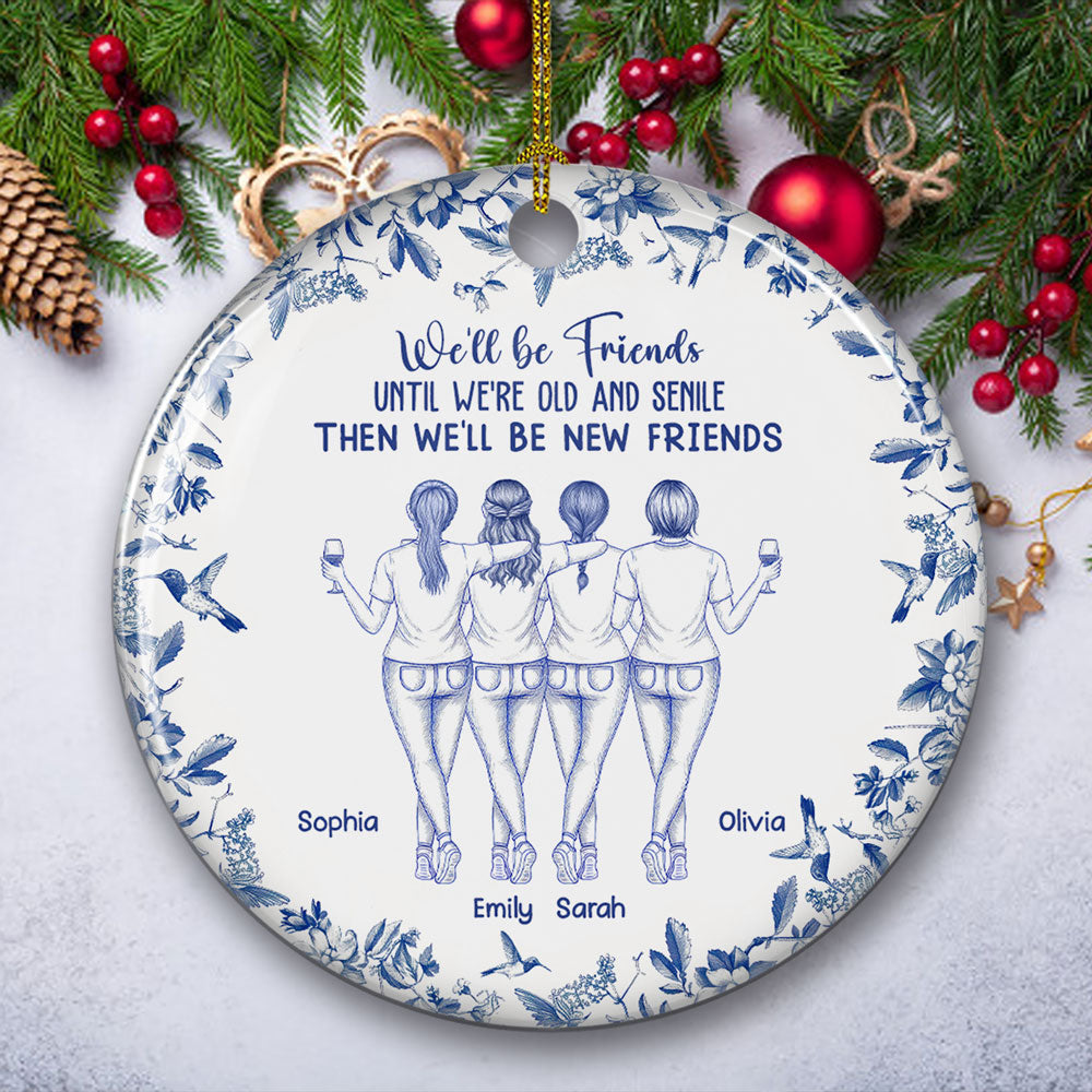 From Now Until Always - Personalized Custom Ceramic Ornament