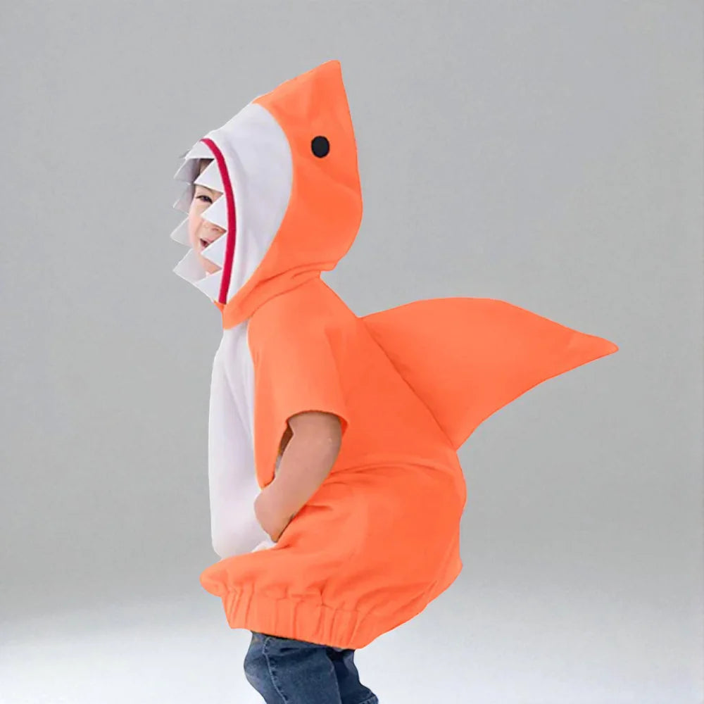 Baby Shark Halloween Baby Costume Fleece Hoodie