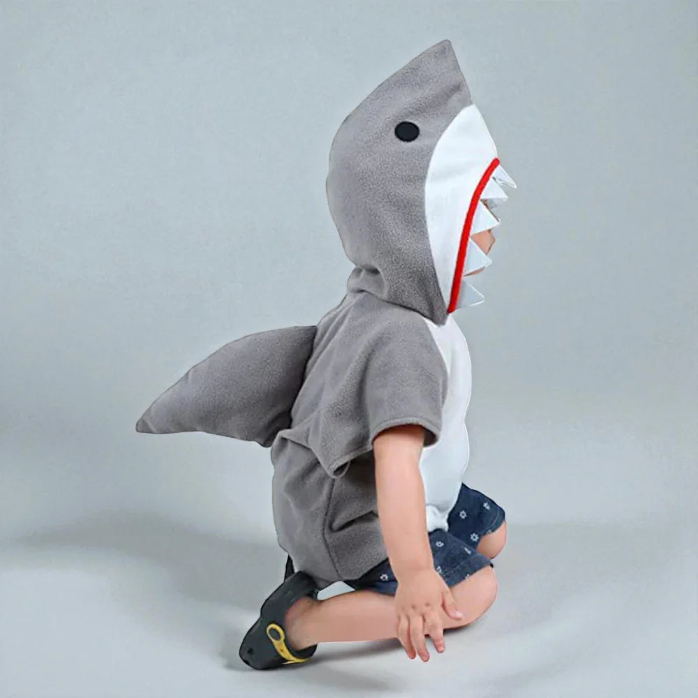 Baby Shark Halloween Baby Costume Fleece Hoodie