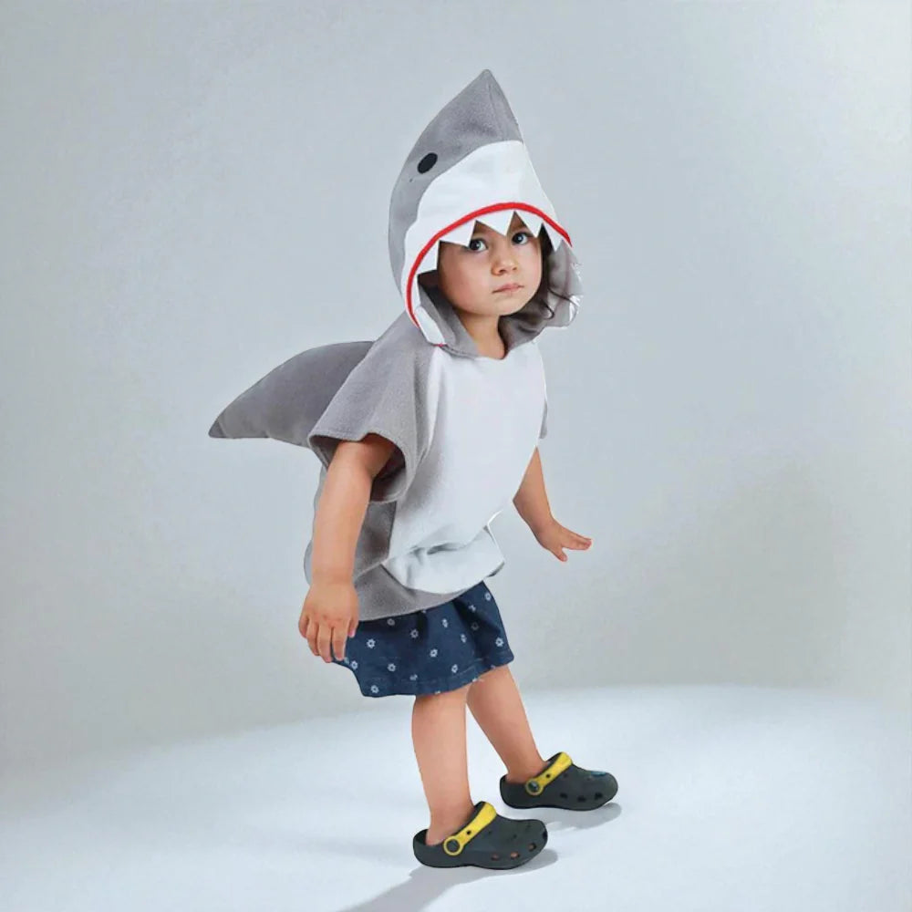 Baby Shark Halloween Baby Costume Fleece Hoodie