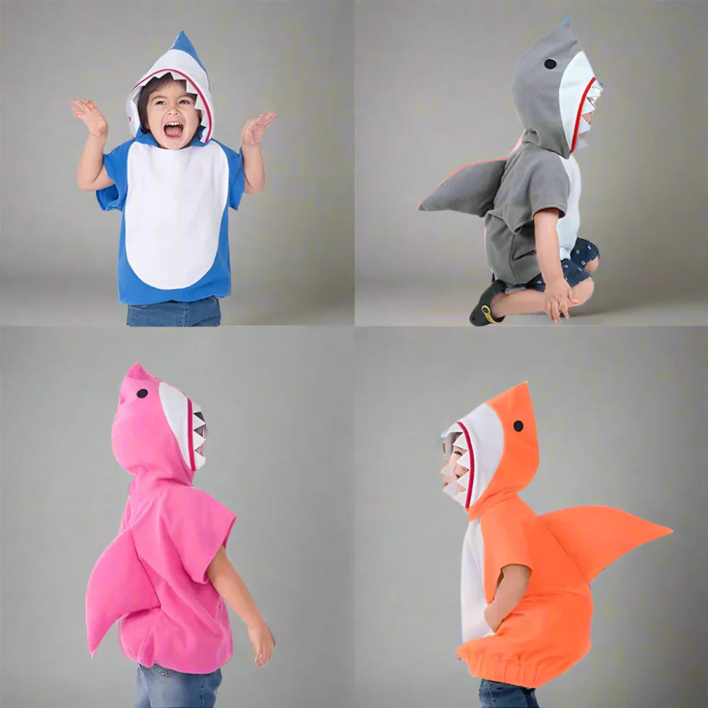 Baby Shark Halloween Baby Costume Fleece Hoodie