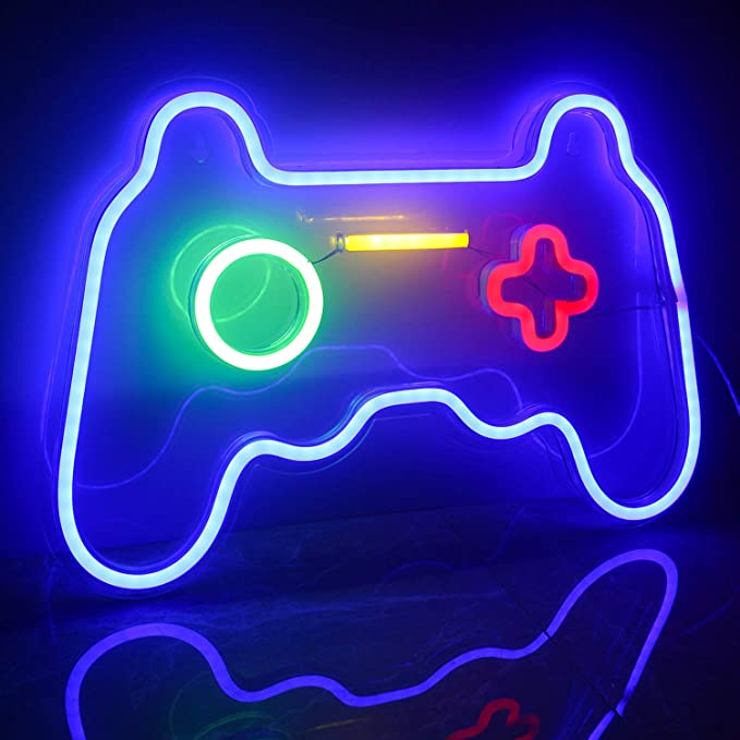 Wall Light Neon LED Gaming Controller Sign