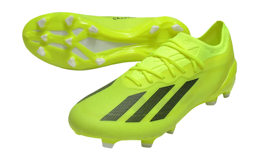 X Crazyfast Messi.1 FG Green Cleats – Firm Ground Grip for Superior Traction