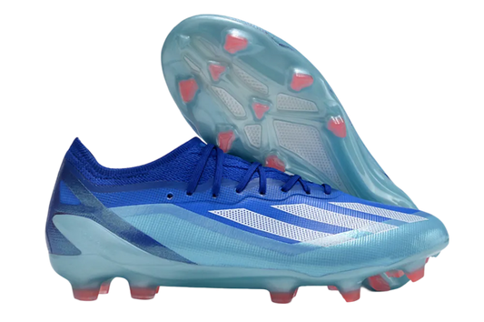 Adidas X Crazyfast Messi.1 FG – Light Blue Cleats for Enhanced Speed and Control