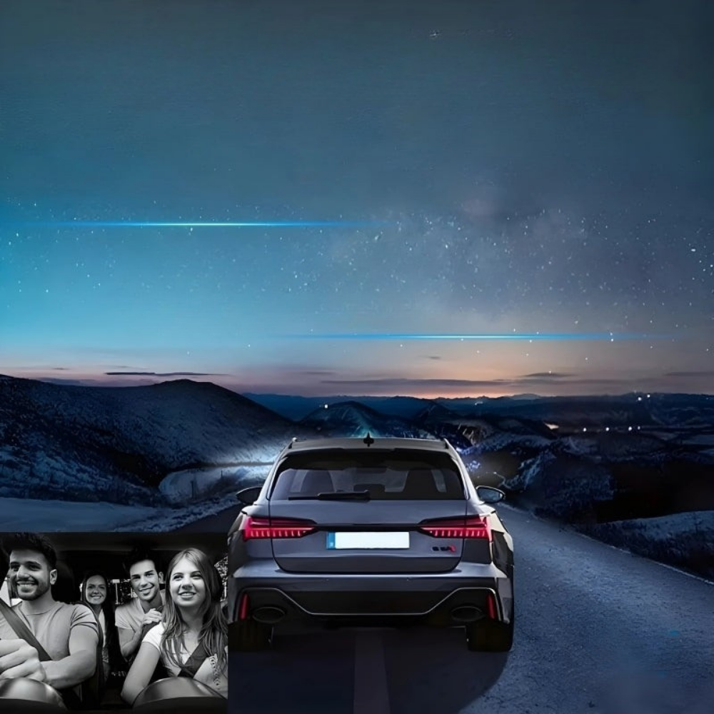 Car Dash Camera Dual Lens WiFi Night Vision Recording