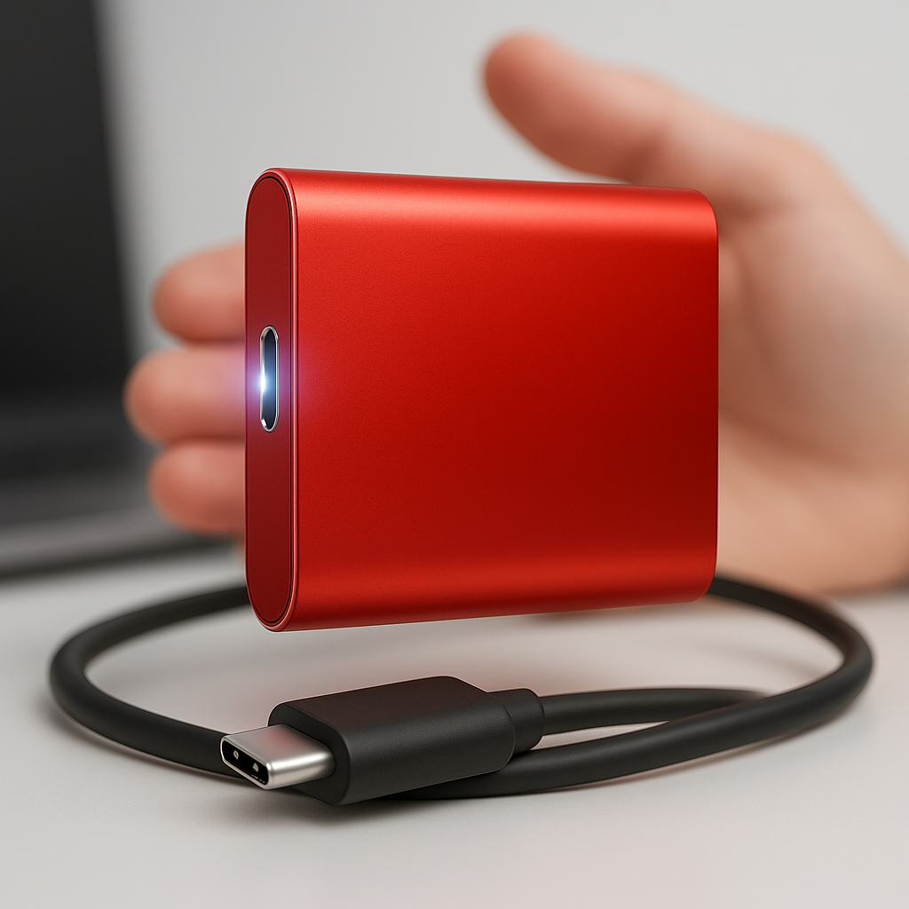 External SSD Portable USB-C Solid State Drive