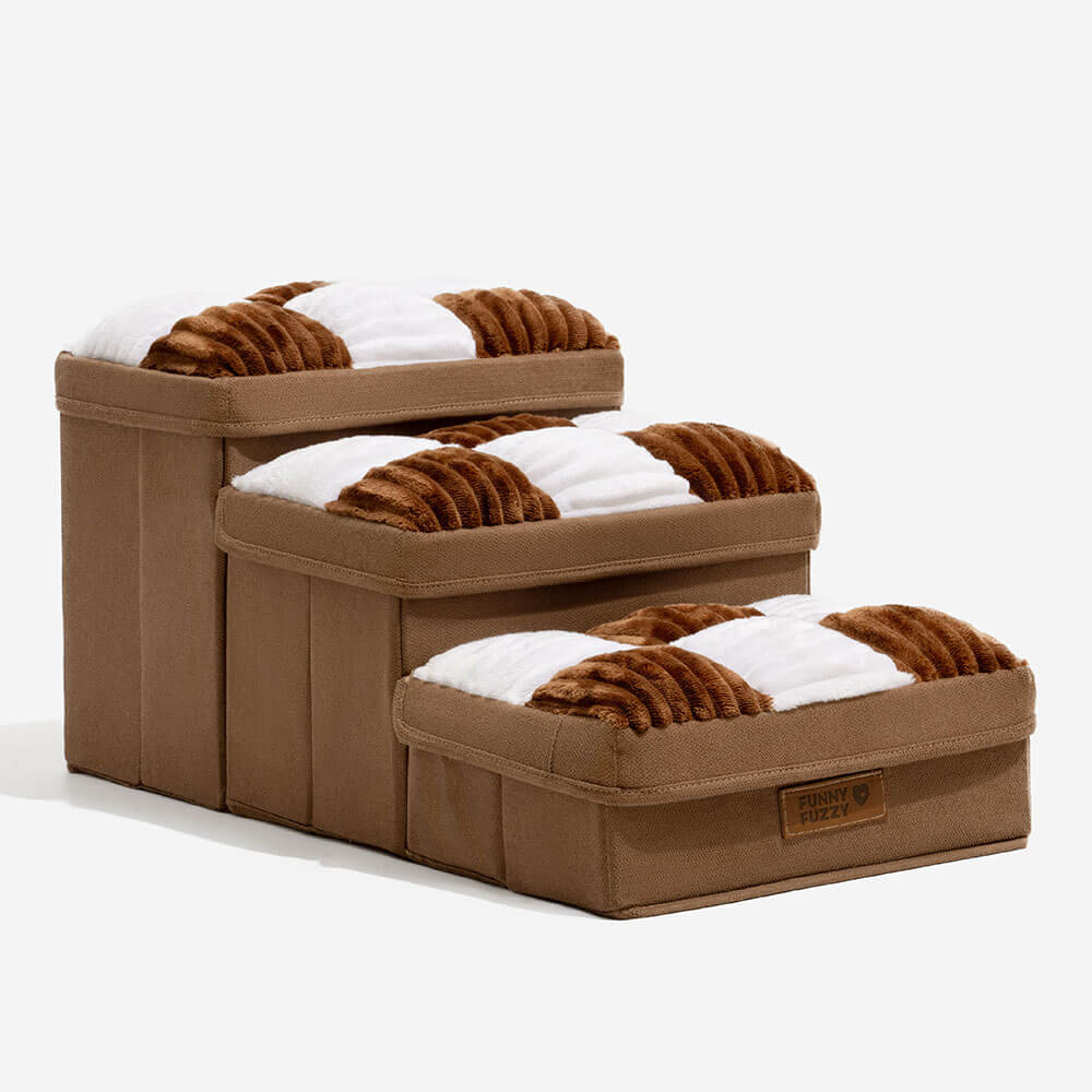 Dog Stairs with Storage for Sofa Access