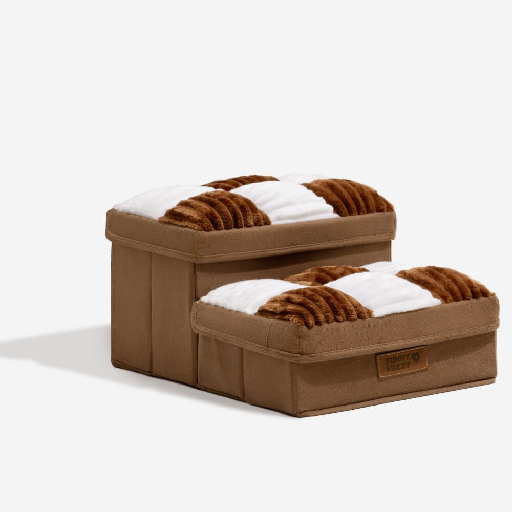 Dog Stairs with Storage for Sofa Access