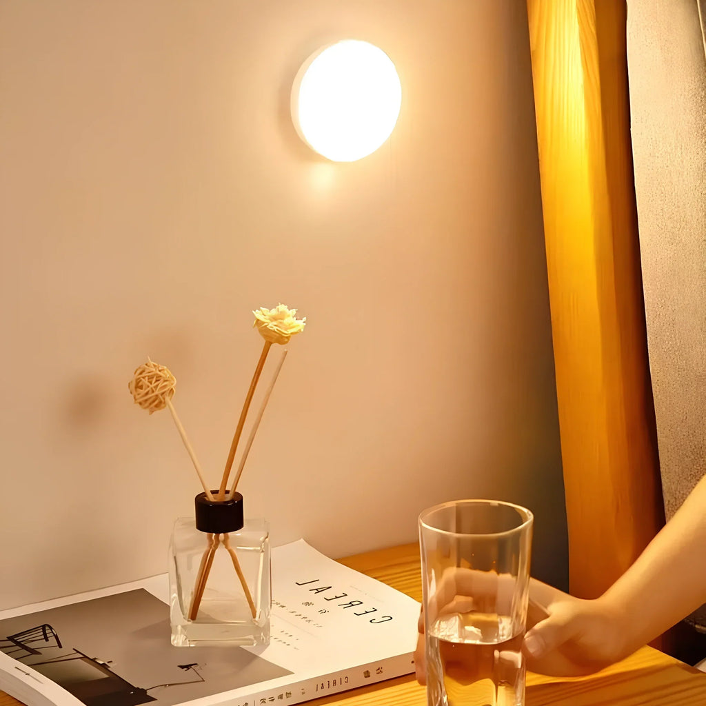 LED Night Light Motion Sensor Wall Lamp