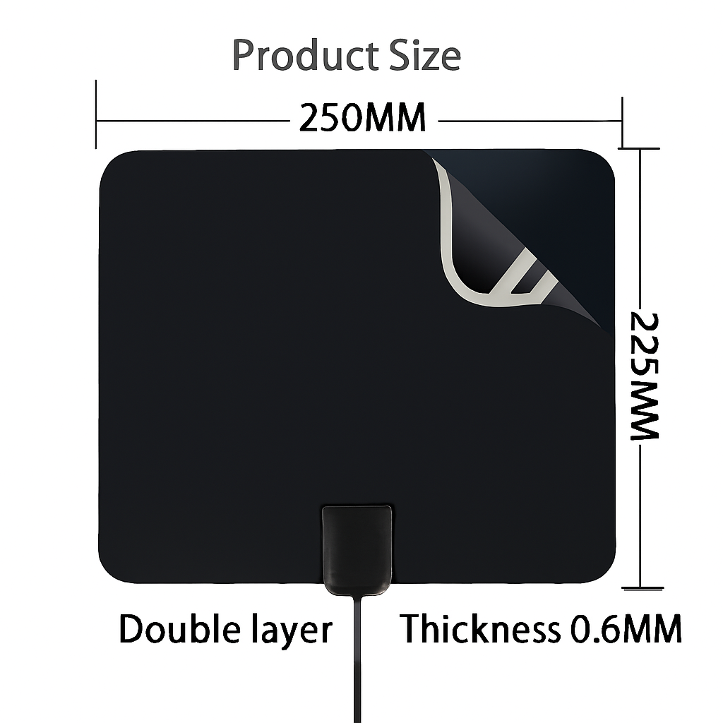HDTV Indoor Antenna with Signal Amplifier