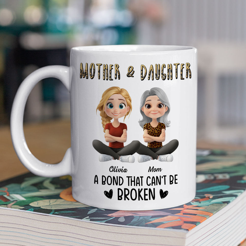 A Bond That Can't Be Broken Cartoon - Personalized Custom Coffee Mug