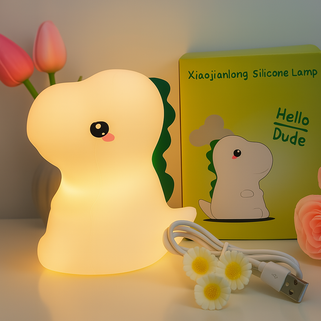 LED Night Light Touch Sensor Kids Lamp