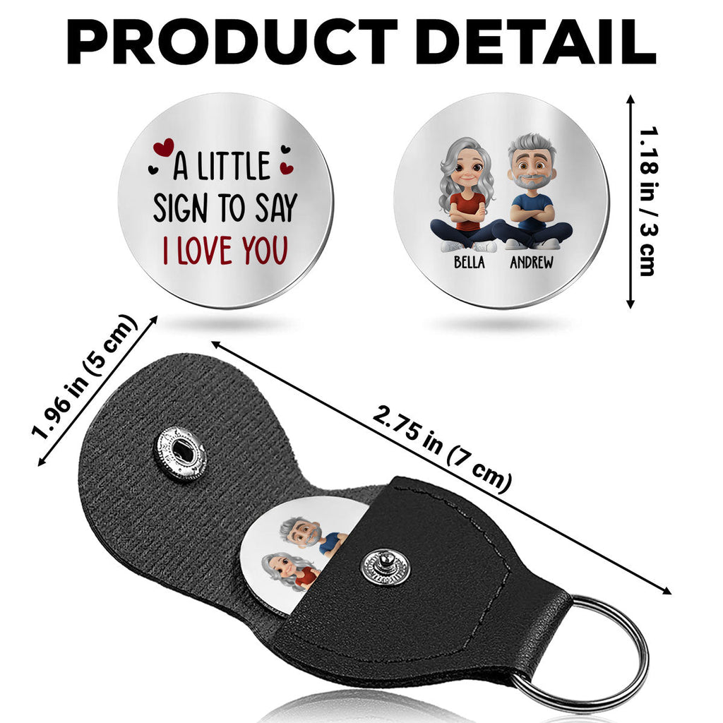 A Little Sign For You - Personalized Custom Pocket Hug