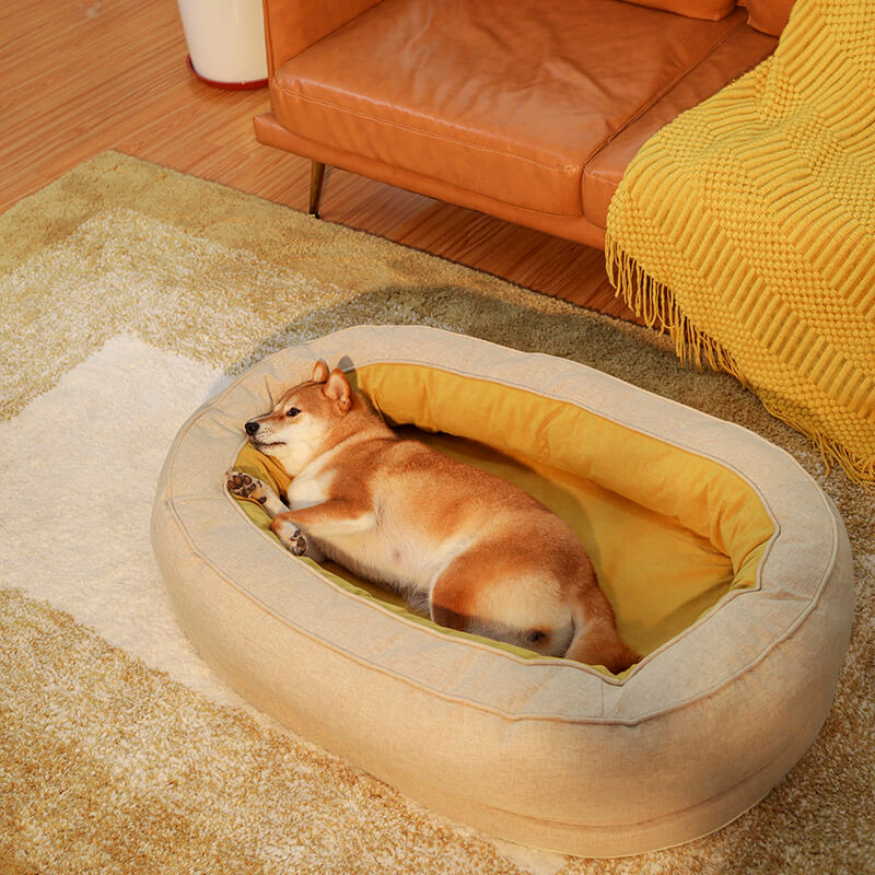 Waterproof Orthopedic Dog Bed with Soft Fleece